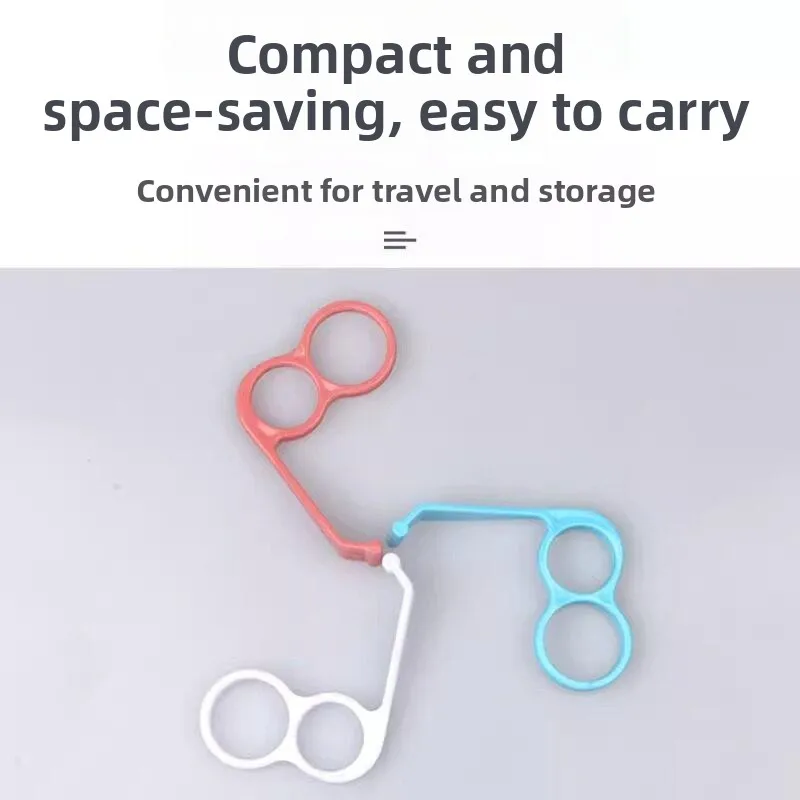 Creative Mobile Phone Stand Handy Travel Assistant Finger Support Desktop Handheld Bracket for Playing Mobile Phones