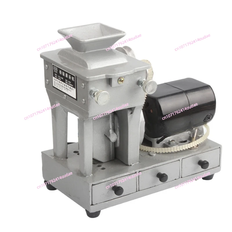 

220V 100W electric rice hulling machine rice hulled husk machine belt out the brown rice machine JLGJ-45