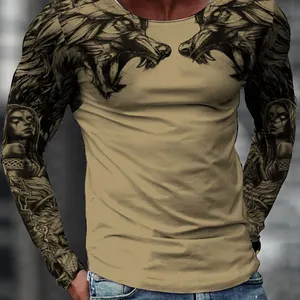 Erkekler, 3D, over-the-omuz, Ejderha, Kaplan, Baskı, Retro, Tasarım, Düşük, Anahtar, ama, Güçlü, Modern, Kafa, Gömlek, Açık, Havada, Streetwear 12 en çok satan kaplan gömleği - №9