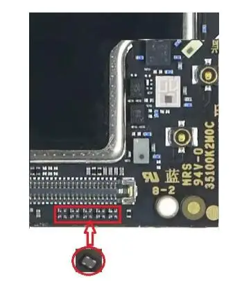 Filter EMI untuk X-iaomi untuk Huawei dll. Bagian Perbaikan Motherboard Filter Data Konektor LCD Ponsel Tiongkok