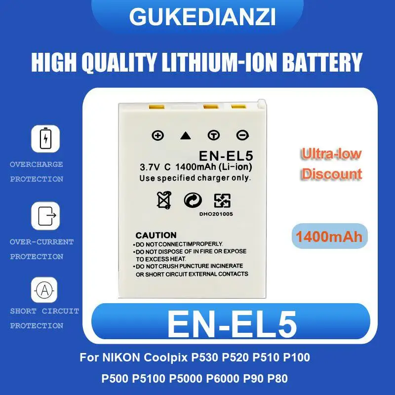 Battery For Nikon D…