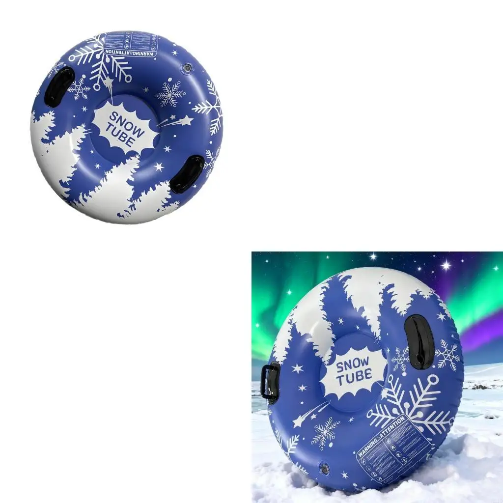 

Утолщенные сани для снега, надувные сани для снега с ручками, зимние сани для снега, игрушка для мальчиков и девочек, семейное