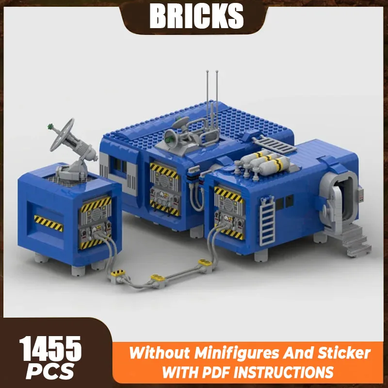 Space Scene Model Moc Building Bricks Classic Space Base Technology Modular Blocks Gifts Christmas Toys DIY Sets Assembly