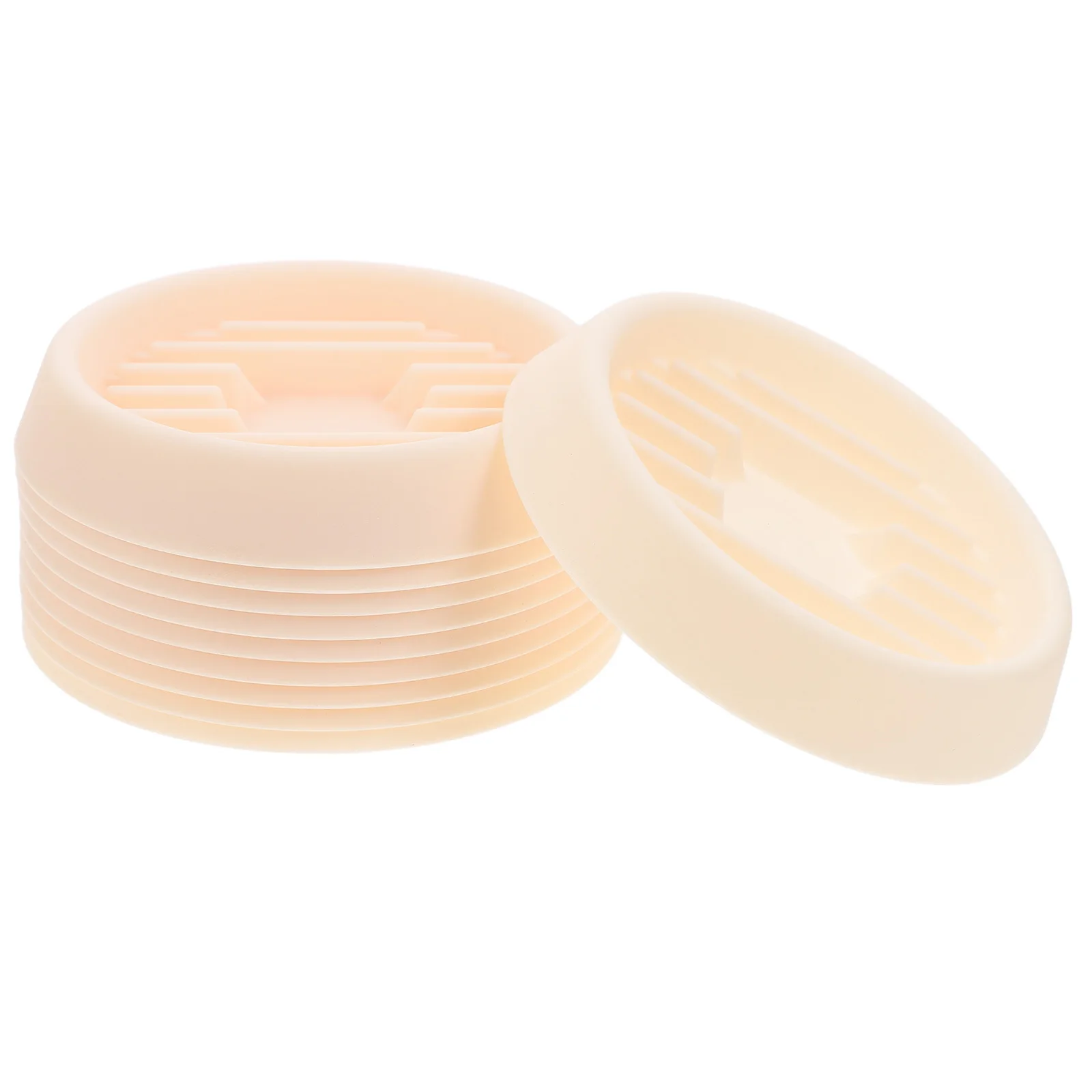 

10pcs Plastic Plant Saucers Round Drainage Trays For Indoor Outdoor Pots Reusable Waterproof Floor Protection Planter Base