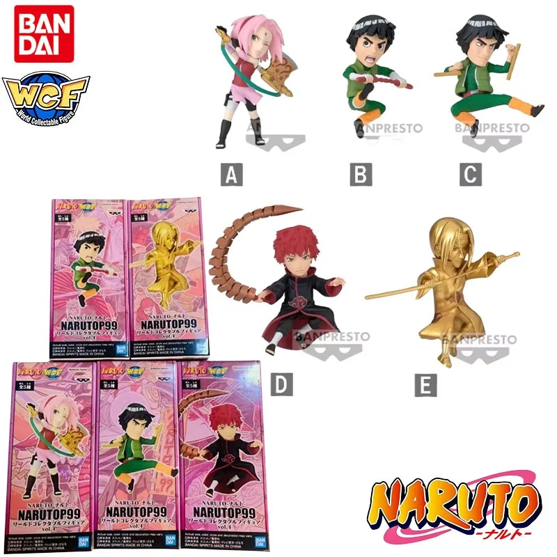 

Bandai Genuine WCF NARUTO Anime Figure NARUTOP99 Vol.4 Uchiha Itachi Haruno Sakura Action Toys for Kids Gift Collectible Model