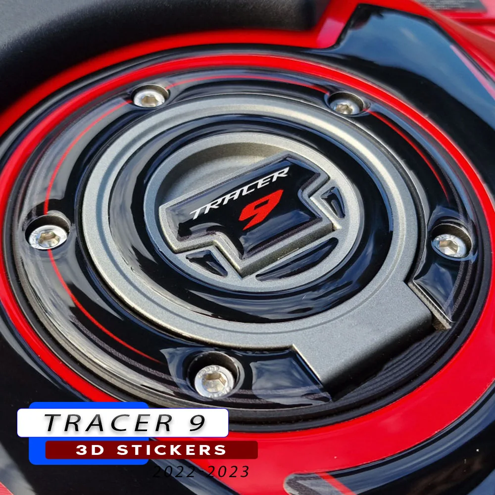 

For Yamaha Tracer 9 Accessories Tracer9 TRACER 9 TRACER9 2022 2023 - Motorcycle 3D Epoxy Resin Sticker Decal