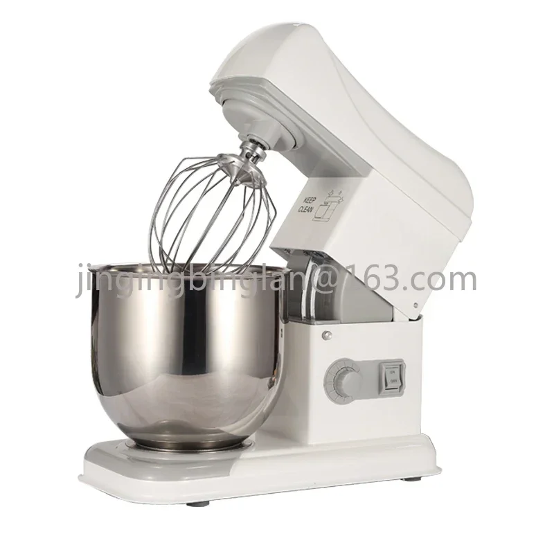 chef machine 7 liters commercial fresh milk machine, desktop mixer, cream maker, egg beater and dough machine,