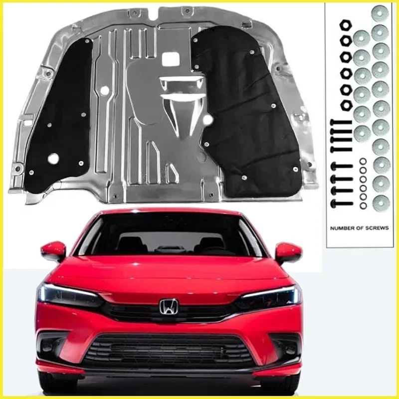 

Under Engine Guard Splash Shield Mud Fender Cover Plate Fender Mudguard Protector For Honda CIVIC 2022-2023 11H