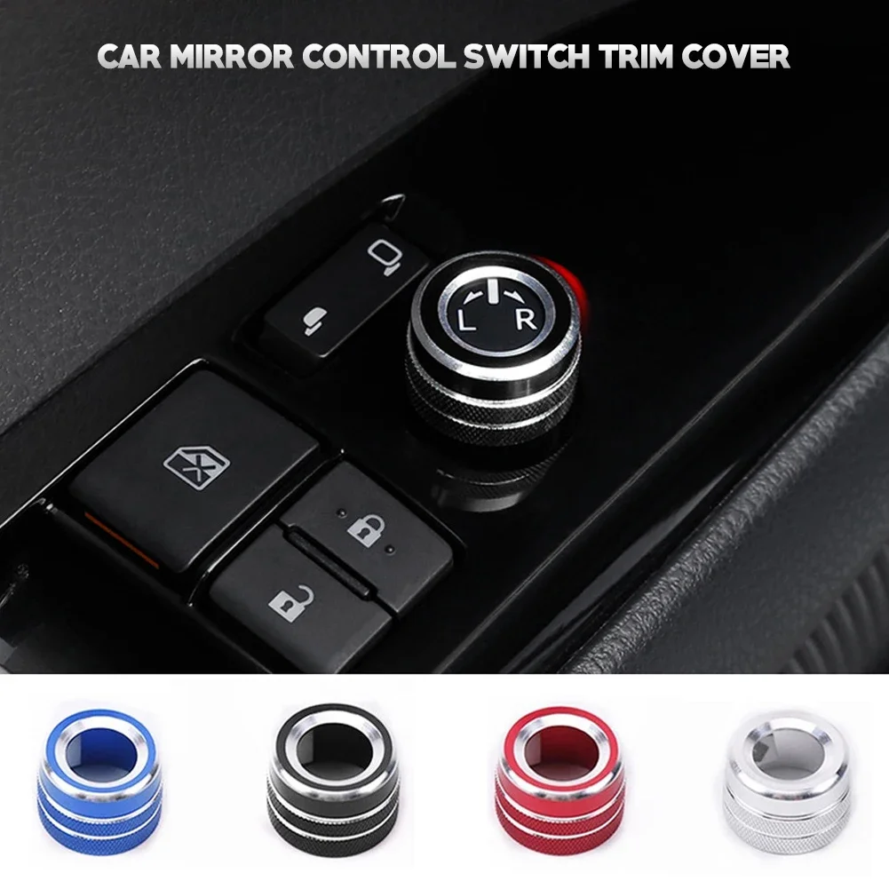 Car Rearview Mirror Control Switch Trim Cover For Toyota Corolla 2019 Camry 70 GR YARiS Cross Esquire Noah Voxy Avalon Granvia