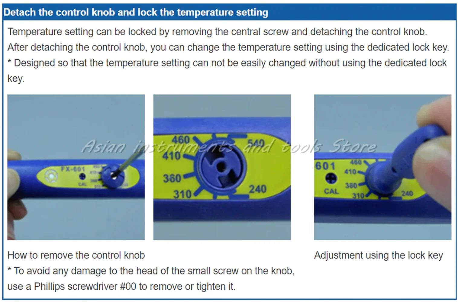 Original Japan HAKKO FX601 Soldering Iron Temperature Control FX-601 220V