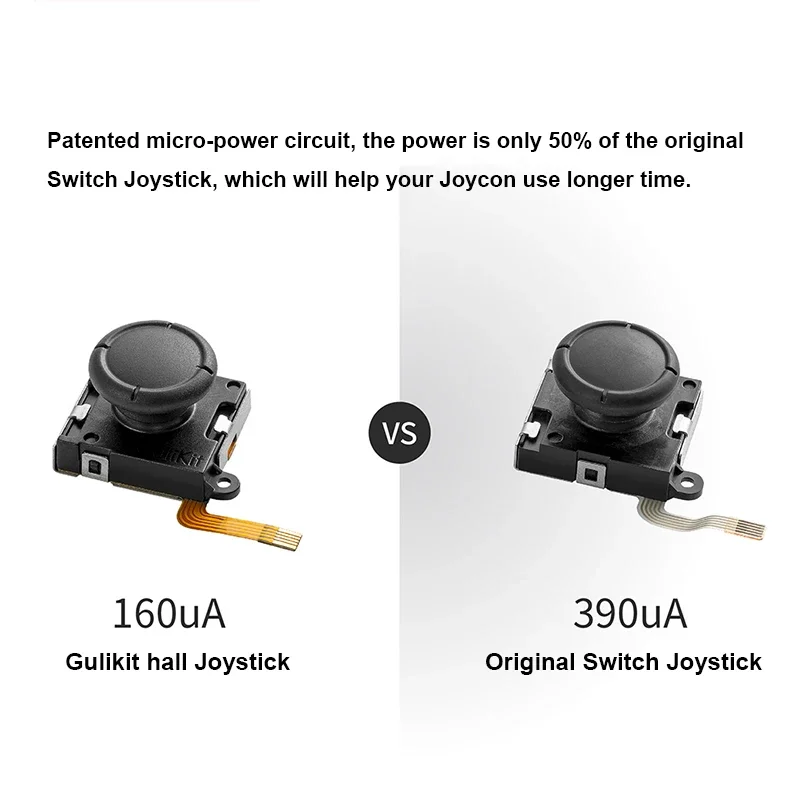 Gulikit Nintendo Switch 交換用スティック NS40