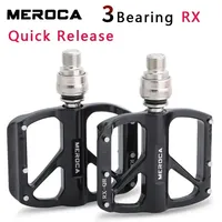 Bicycle Quick Release Pedal Seal 3 Bearing Ultra-light Aluminum Alloy MTB Road Bicycle Non-slip For Brompton Bike Pedals