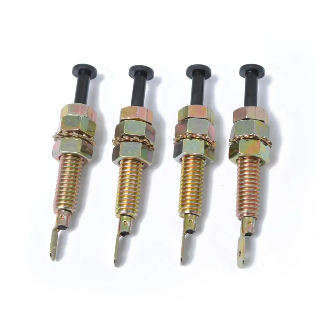 Set van 4 kofferbak alarmpinschakelaars voor auto vrachtwagen voertuig voor universeel