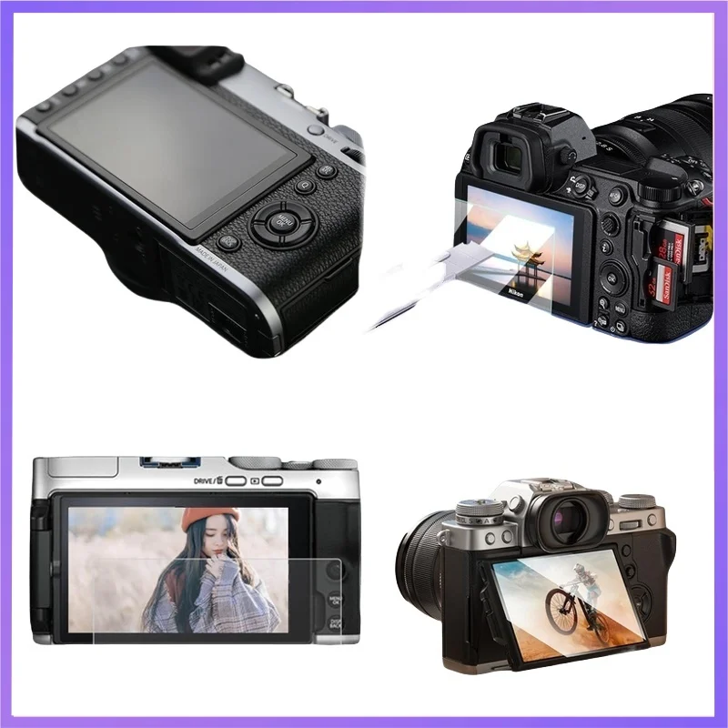 

For Canon 5DIII 5DIV 5DS 5DR 1DX HD Clear Tempered Glass Screen Protector 9H Hardness Anti-Scratch Camera LCD Film Cover