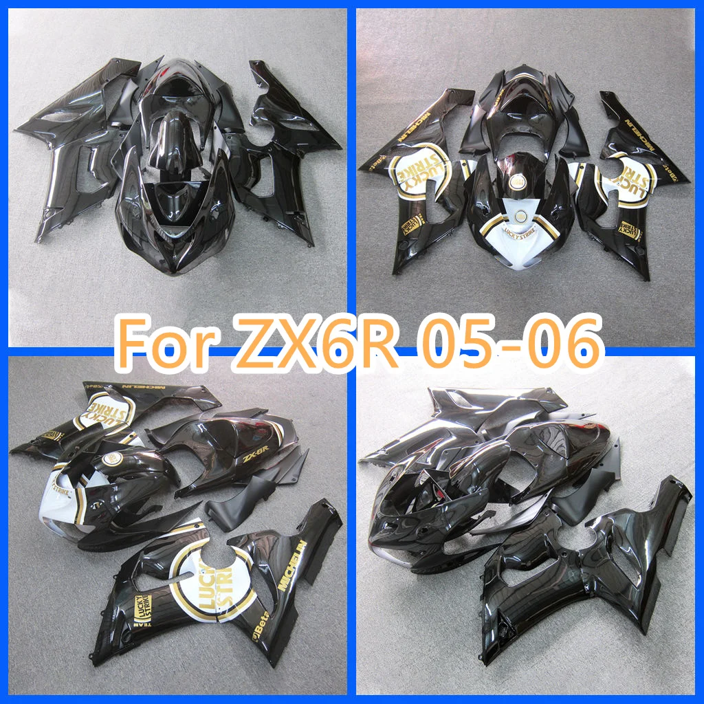 ABS Plastic kit for Kawasaki Ninja ZX 6R 2005 2006 ZX6R 05 06 ZX-6R Motorcycle Fairings Set Body Repair Parts