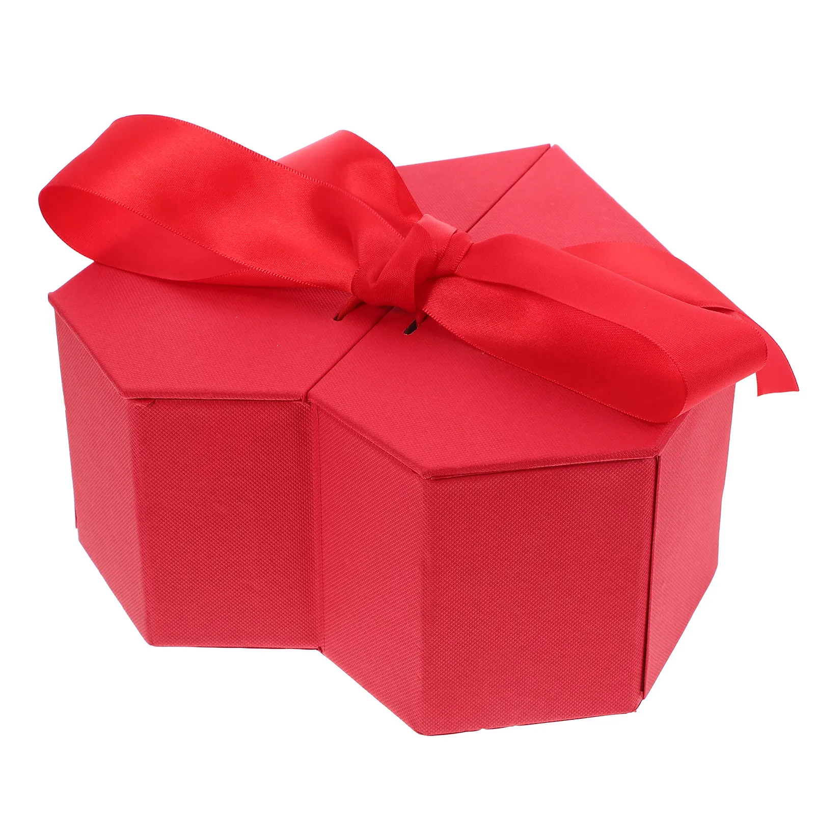 

Пустая подарочная коробка в форме красного сердца с декоративной крышкой для Дня святого Валентина, свадьбы, девичника, годовщины, дня рождения, праздничных мероприятий, сувениров и подарков
