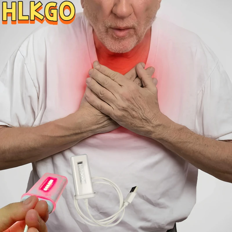 

2025 New Red Light Therapy Device for Oral Health, 650nm LLLT Laser Treatment for Ulcers Sore Throat and Mouth Inflammation