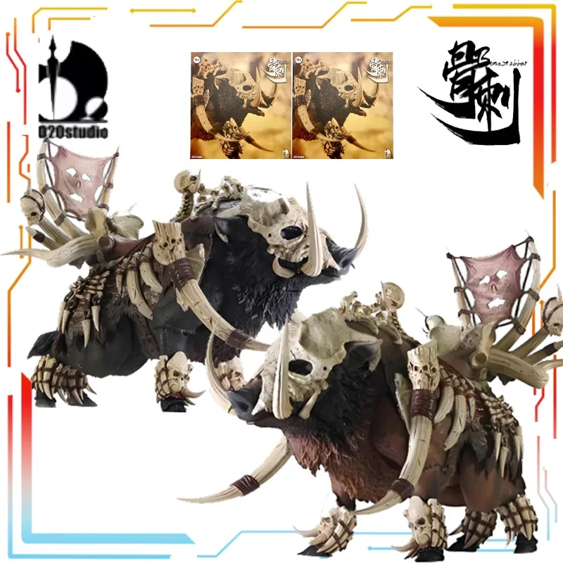 

D20studio 1/12 Finished Product Movable Figurine Series Ancient War Pig, Giant Wild Boar Anime Toys Model Festival Gift for Boys
