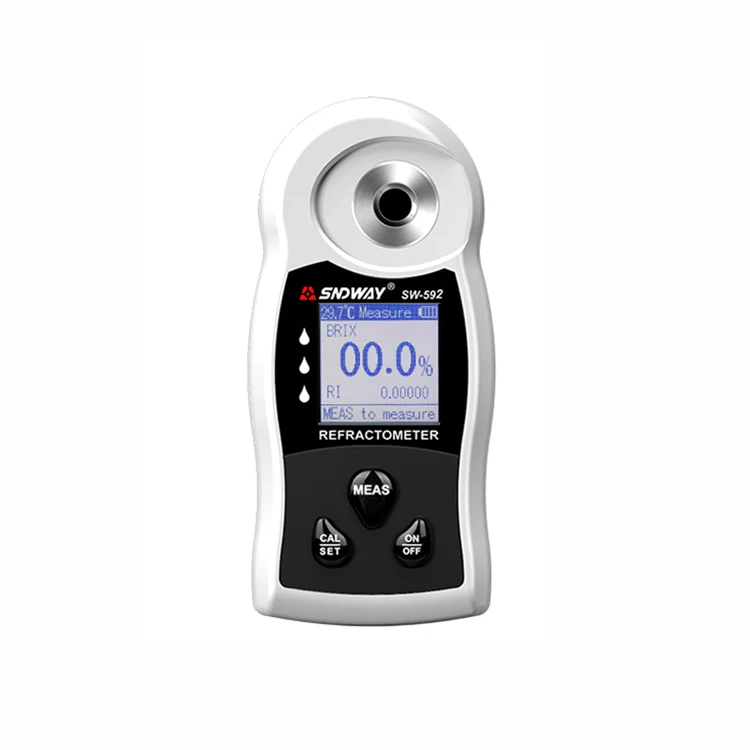 

Digital Refractometer Sugar Brix Meter Rechargeable Saccharimeter Wine Beer Alcohol Drink Fruit Sugar Concentration Meter