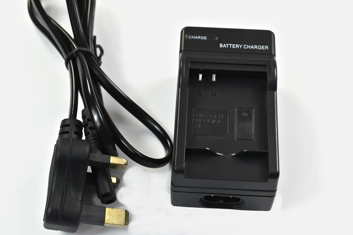 Cargador de batería de cámara para Canon NB-6L 4L 8L batería Compatible con Canon SD770 IS, SD980 IS, SD1200 IS, SD1300 IS, SD3500 IS