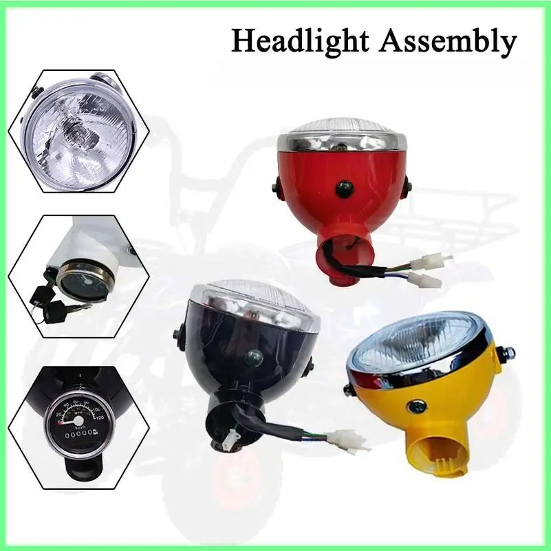 

Motorcycle Accessories Front Headlamp Headlight Fit For Honda Z50 Z50A Z50J Z50R Mini Trail Bike Parts