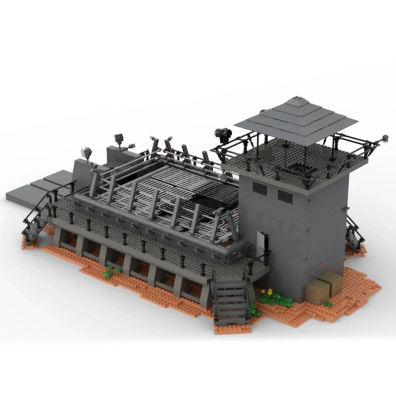 Bloques técnicos Moc, modelo de película famosa, Raptor Paddock, bloques de construcción modulares, regalos, juguetes para niños, juegos DIY de montaje