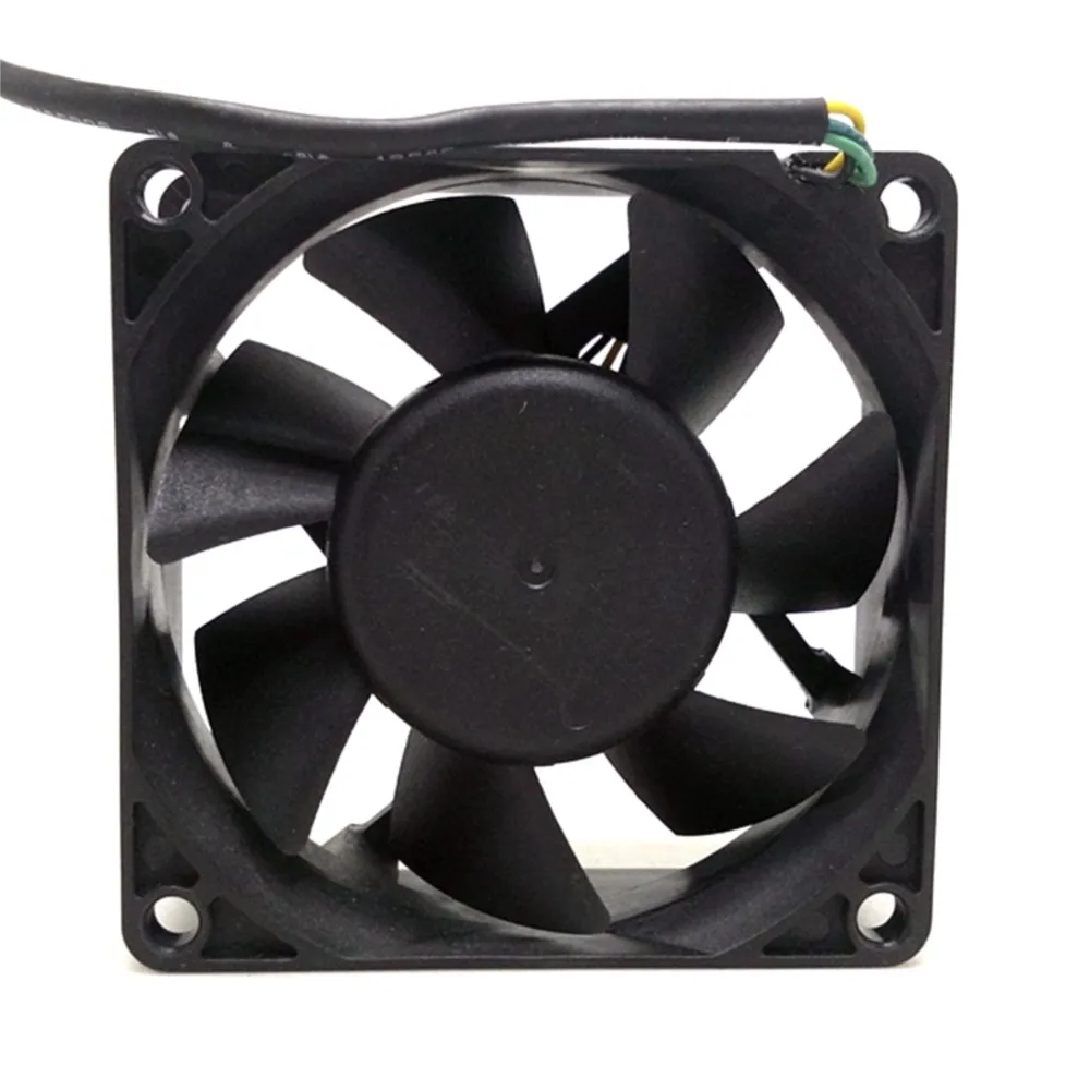 Coooling Fan 7cm PVA070G12Q-P02-BE DC Brushless 12V 0.50A 70mm X 25mm  4 Wire Pwm Cpu Cooler