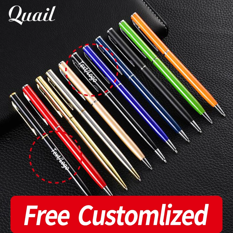 

Quail Mini Design Ballpoint Pen Metal Ballpoint Pen Rotating Pocket-size Oil Pen Free Engraved Your Gift or Text or Anniversary