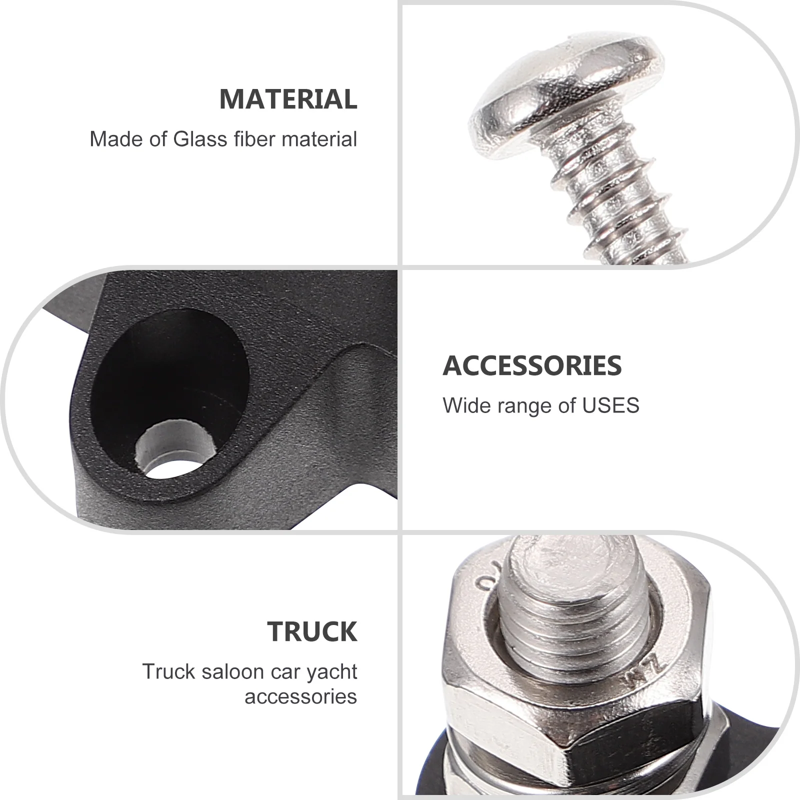 

Double-End Stud Heavy Duty Bus Bar Terminal Durable Junction Cable Wire Connector for Car Boat Rv Power Distribution