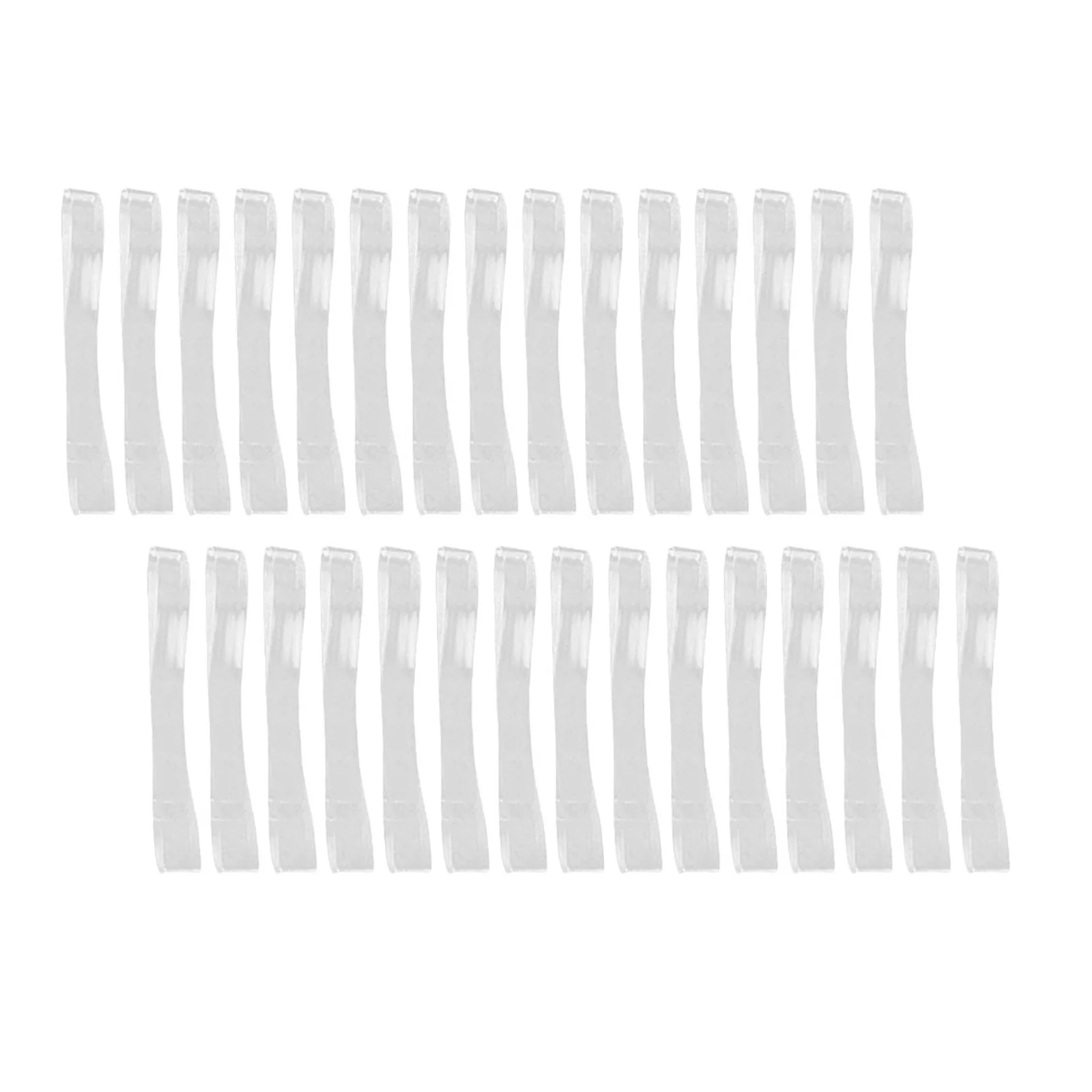 

30 шт., прозрачные эластичные ремни для пятки, гелевые фиксаторы для обуви на высоком каблуке, предотвращающие скольжение, невидимые ремни для обуви на каблуке