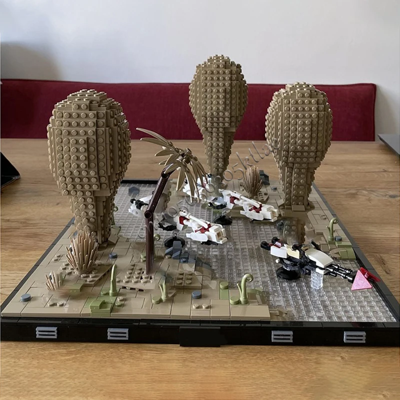 2341 PCS Saleucami Bestellen 66 Kallax Diorama Stapelsteine Modellbau Kreatives Puzzle Geburtstag Cartoon Anim Figuren Spielzeug Geschenk