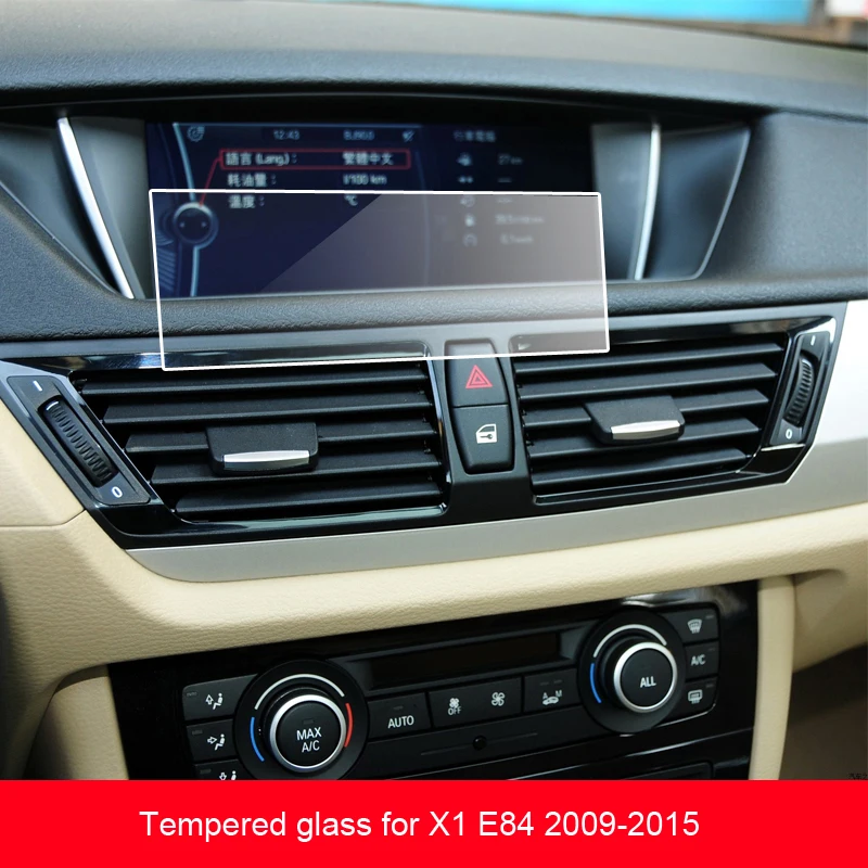 8.8 Inch Tempered Glass Protective Film for BMW  X1 E84 2009-2015 Car GPS Navigation Screen Protector LCD Display Screen