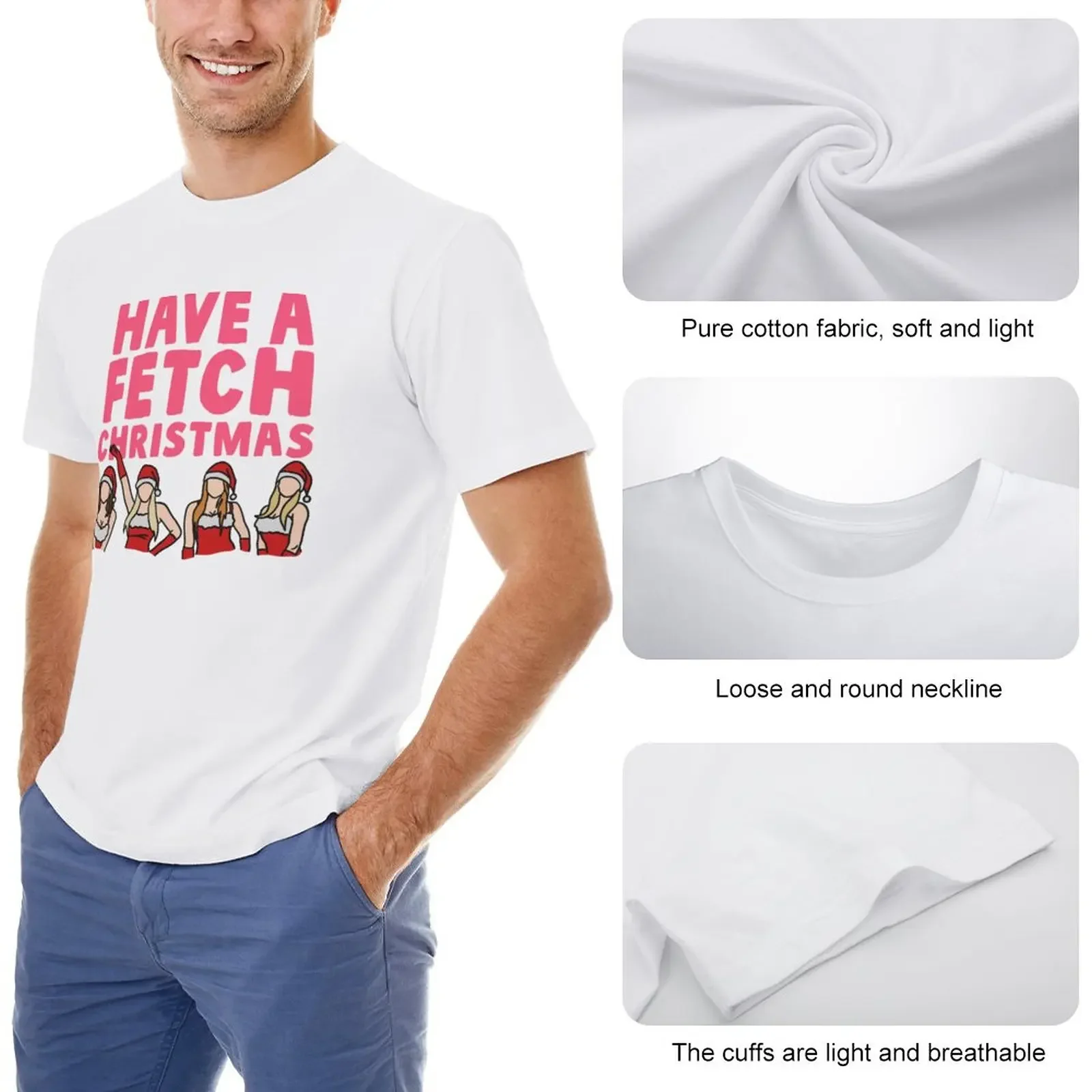 Mean Girls Have A Fetch Christmas T-Shirt essential t shirt quick drying cheap stuff designer t shirt men