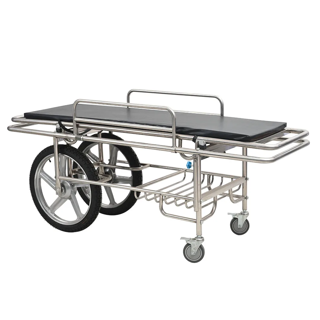 Medical Equipment Patient Transfer Stretcher Ambulance Cart Mobile Trolley For Emergency Room