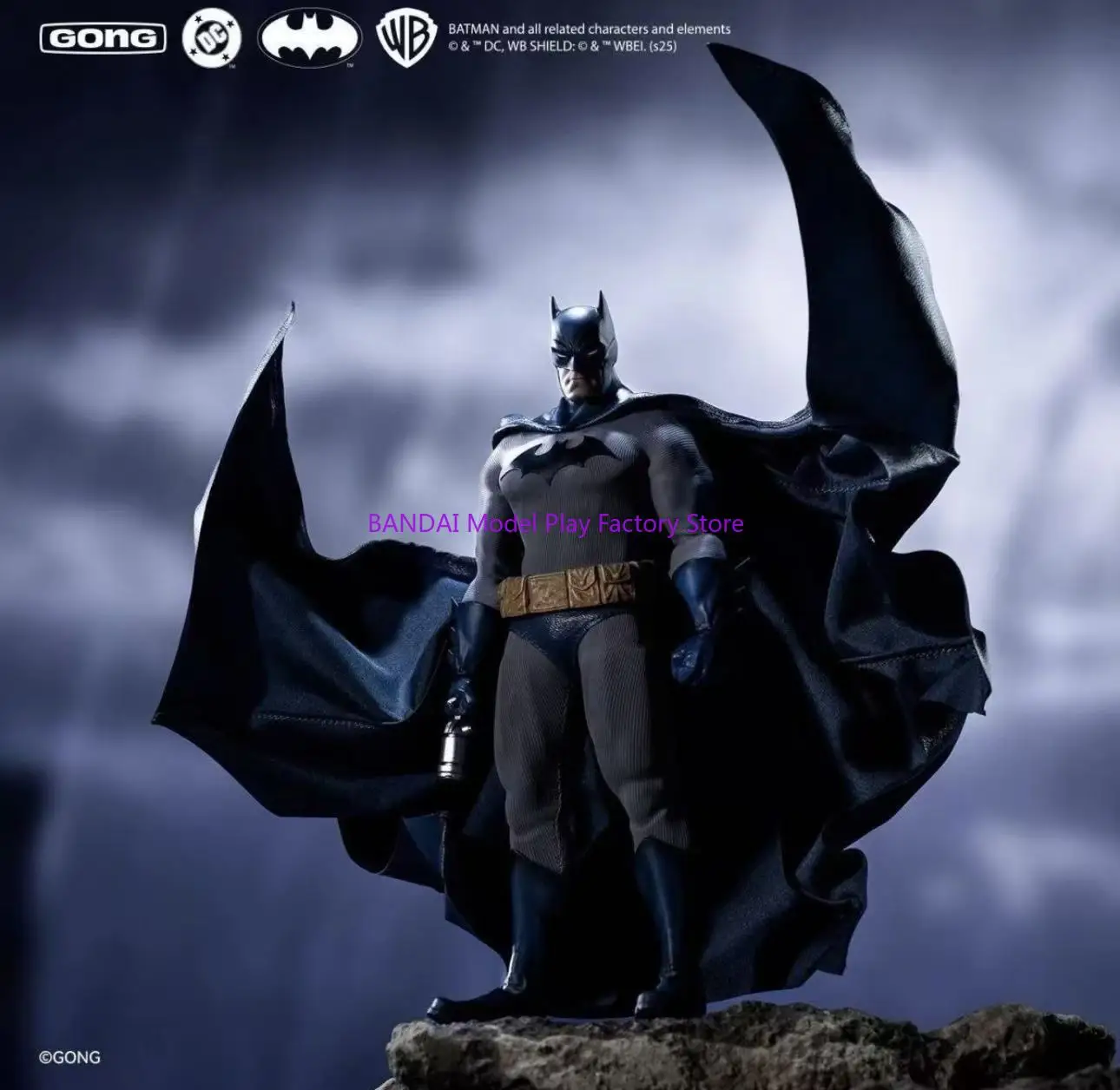 En stock, 100% original, figura de acción POPMART Gong Dc Batman Hush, figuras de anime de Batman, modelo de Batman, regalos coleccionables, juguetes.