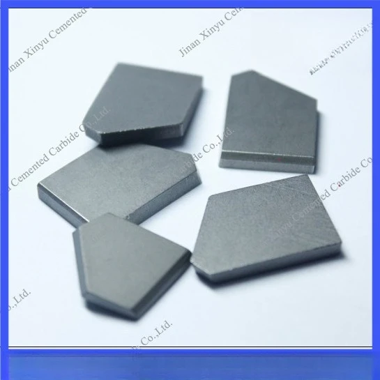 YG6 / YG8 E233 / E236 / E239 / E242 / E247 /E250 / E252 CNC Carbide Brazen Inserts Blade For Make Straight Flute& Twist Drills e
