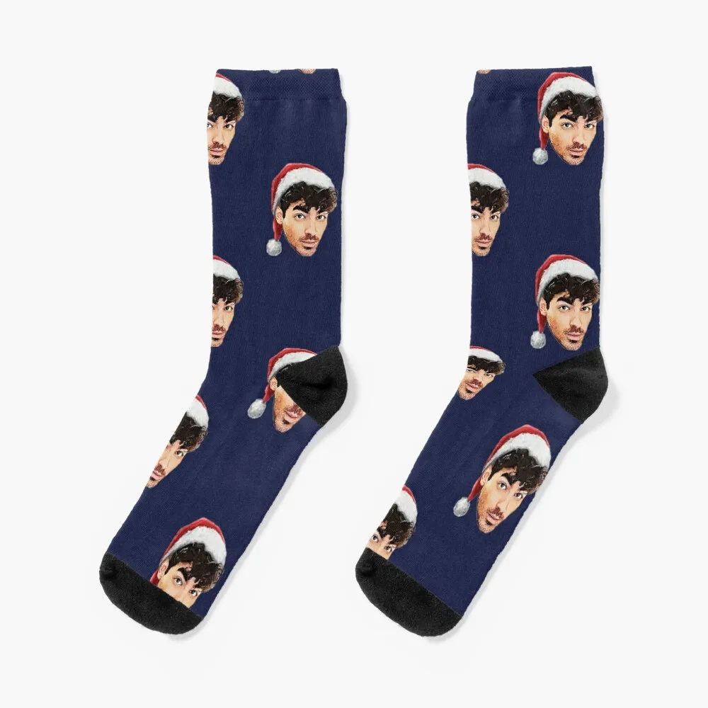 christmas joe jonas Socks golf anti slip football fashionable funny gifts Socks Girl Men's