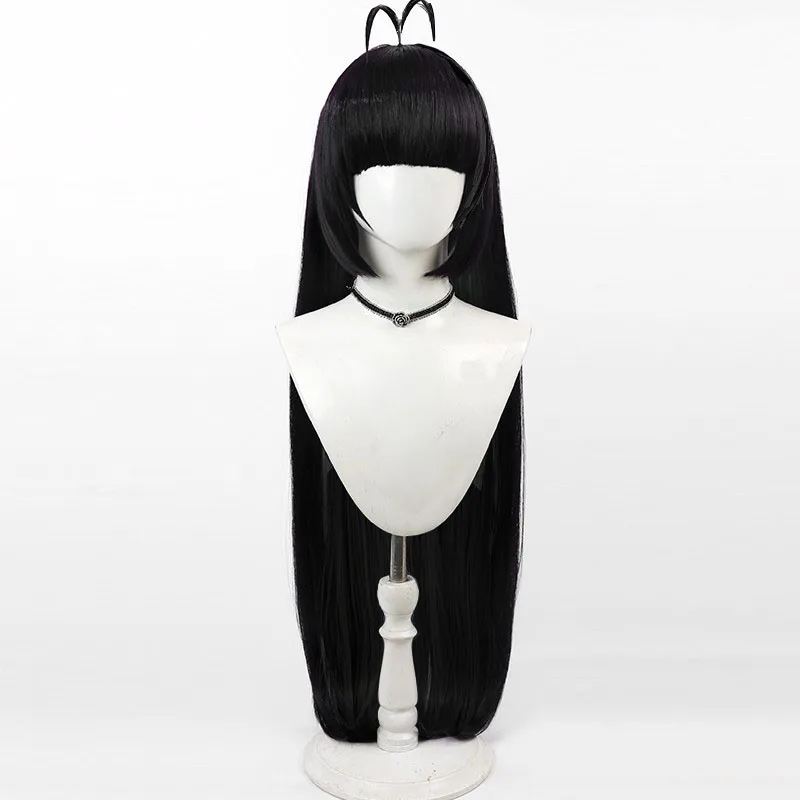 Game Blue Archive Kenzaki Tsurugi Cos Cosplay Wig Halloween Party Prop Synthetic Hair Heat Resistant Fiber + Wig Cap