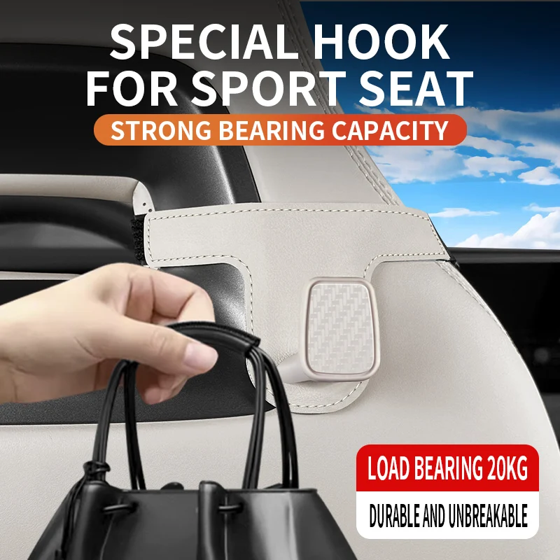 

Hook Powerful car rear sports seat back integrated car hook inside the car back car hook