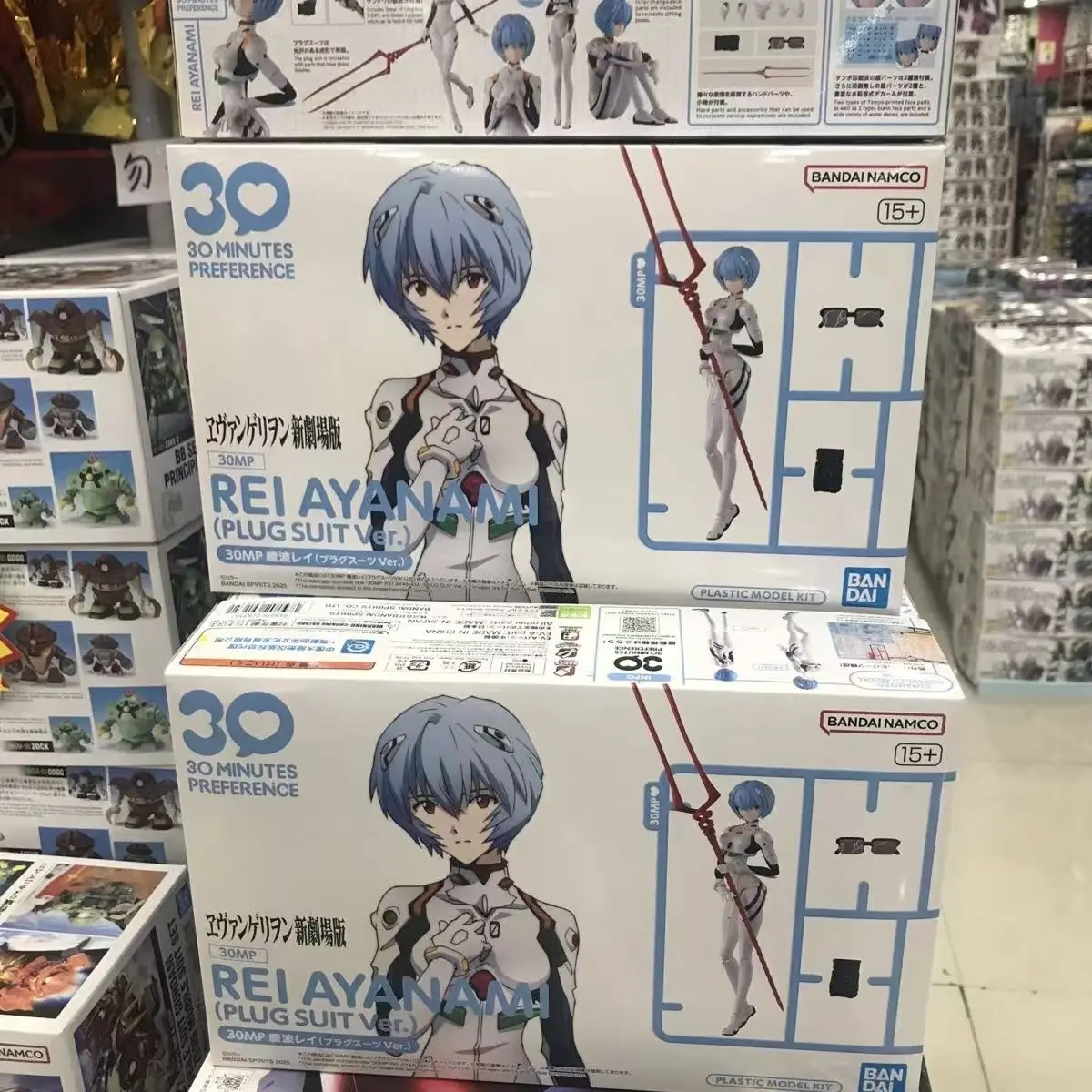 

Bandai 30MP Rei Ayanami тестовый костюм для вождения EVA Neon Genesis Evangelion собранная модель персонажа модель игрушка подарочная коллекция
