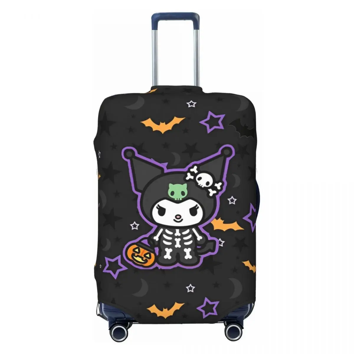 

2025 Summer Anime Cartoon Kuromi Suitcase Cover Holiday Business Practical Luggage Accesories Protector