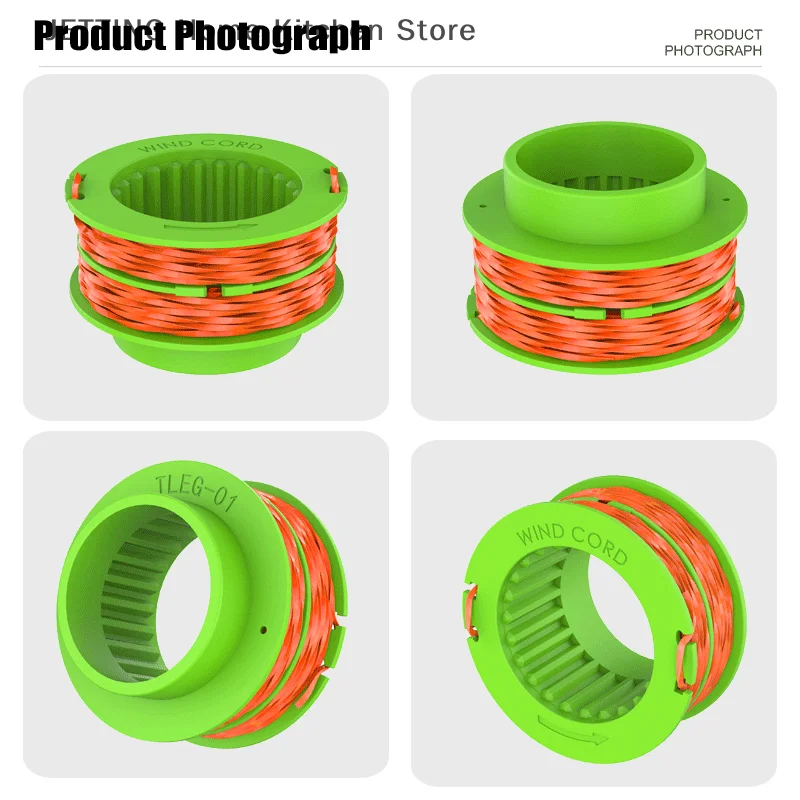 1/4pcs AS1300 Weed Eater String Trimmer Spool For EGO 15-Inch ST1500 ST1500-S,Weed Wacker String Trimmer Line 0.095" 15Ft