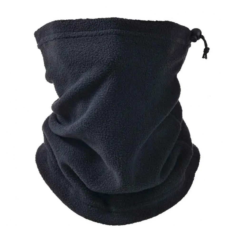 Winter Warme Sjaal Dubbellaags Fleece Winddichte Ademende Neack Face Warmer Voor Outdoorskaten Wandelen E9k3