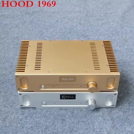 2020 Breeze Audio Voice King Hood 1969 Golden Sealed Real Class-A Home Audio Power Amplifier 15W+15W Warm Sound AC110V Optional