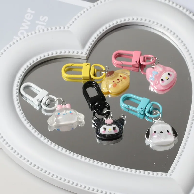 

Sanrio Kawaii Cinnamoroll маленький и изысканный брелок креативный рюкзак аксессуары Hello Kitty детский праздничный подарок