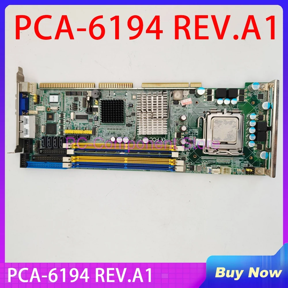 

PCA-6194G2 Integrated Network Card Industrial Control Motherboard Dual Network Ports For Advantech PCA-6194 REV.A1