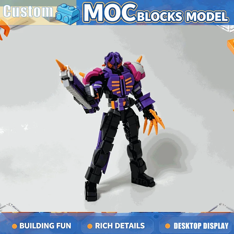 NEW1286PCS MOC Masked Armored Rider Buffa Action Figure Model Building Blocks DIY Creative Assembly Toy Collection Display Gift