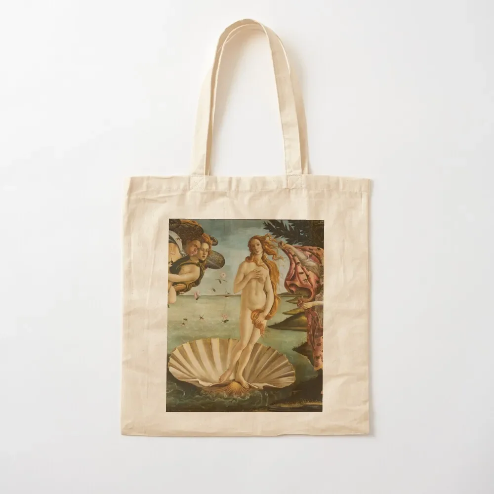 Botticelli: The Birth of Venus, La nascita di Venere, masterpiece of Italian Renaissance Tote Bag Canvas stote bag Tote Bag