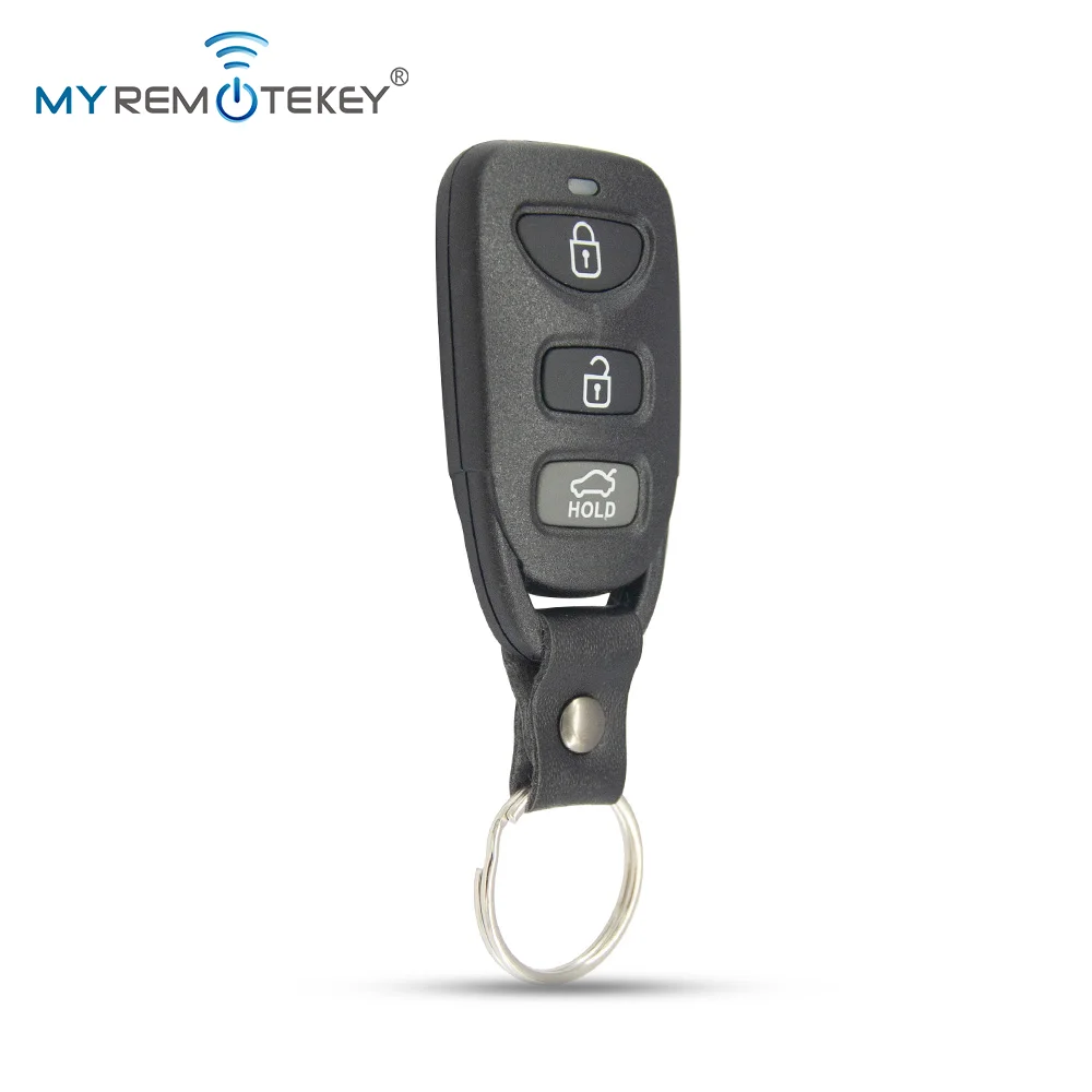 MYREMOTEKEY Remote Key Fob Shell Case 2/3 Button with Panic for Hyundai Elantra Accent Tucson Sonata Kia Cerato Sorento