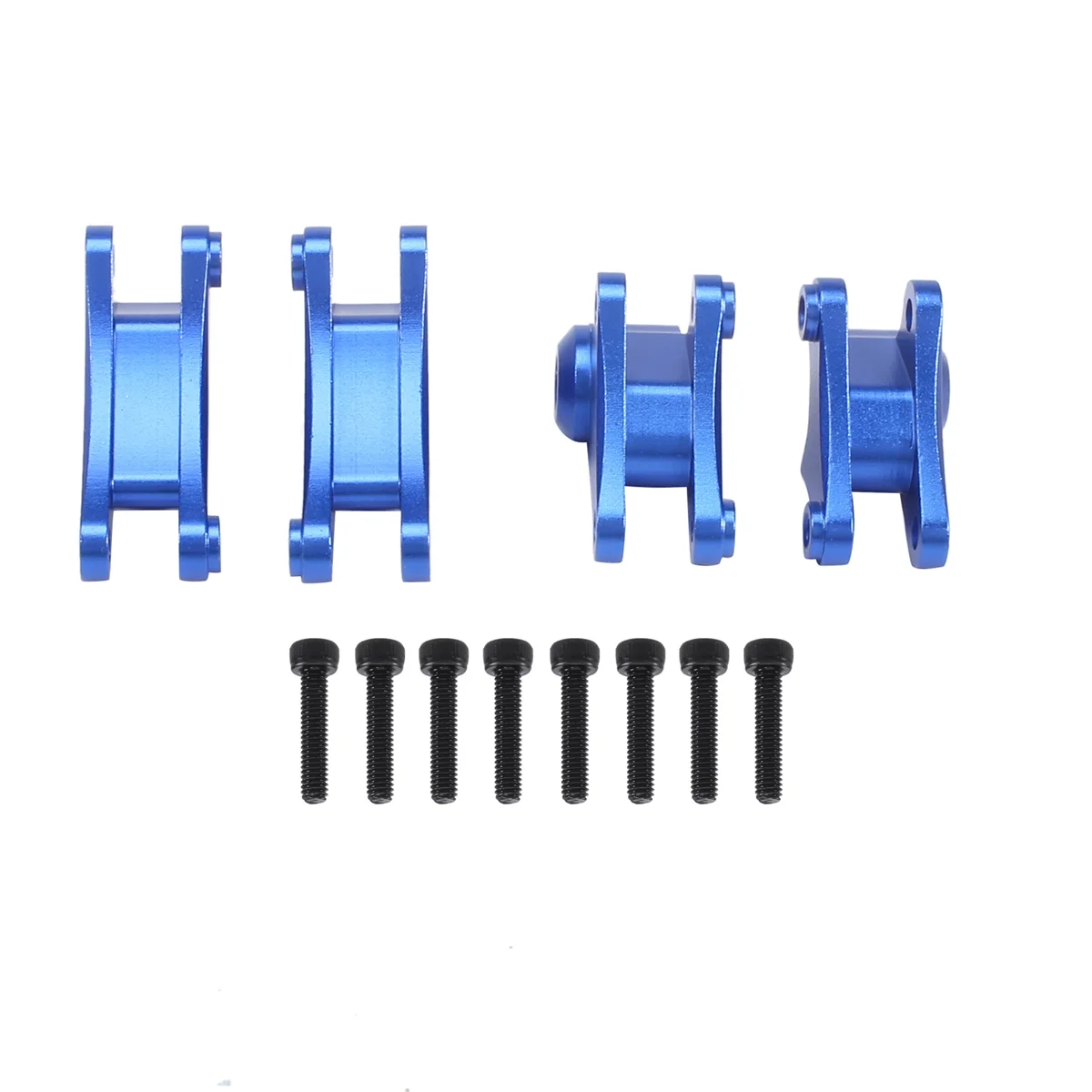 4Pcs Metal Front and Rear Rocker Arm Set 7158 for 1/16 Slash E- Summit RC Car Upgrade Parts,1